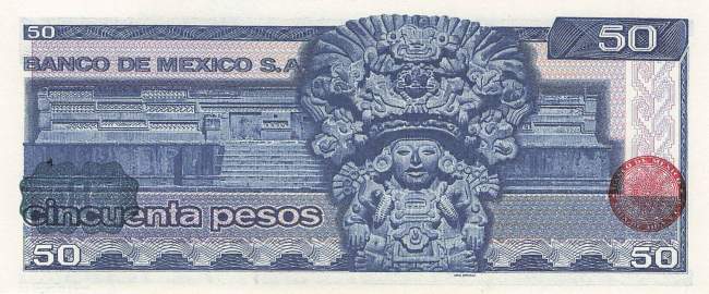 Mexiko p.73 LP 50 Pesos 1981